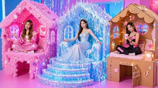 CHEAP vs EXPENSIVE vs VIP House Battle! 🏡✨ Extreme Room Makeover Challenge