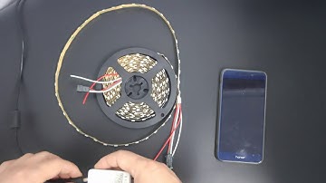 bluetooth connection mini dream colour strip light controller SP110E