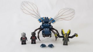 Lego Marvel Super Heroes - Ant-Man Final Battle - Set 76039 Stop Motion Build
