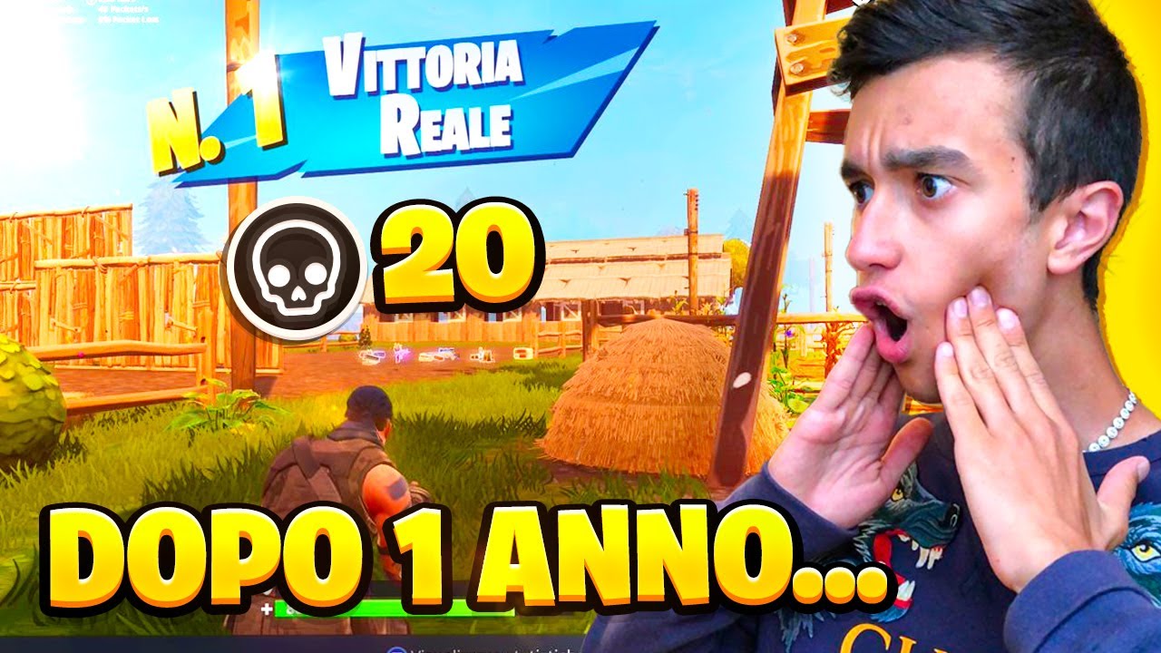 TORNO DOPO 1 ANNO su FORTNITE e SUCCEDE QUESTO.. *ASSURDO* - YouTube