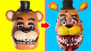 Repainting Cheap Five Nights at Freddy's Masks