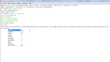 Python Programming Tutorial   26   String Functions Part 1 yjRkEX4OTyc