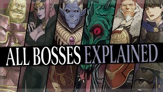 Lore Behind The Bosses | Fire Emblem Echoes Shadows of Valentia