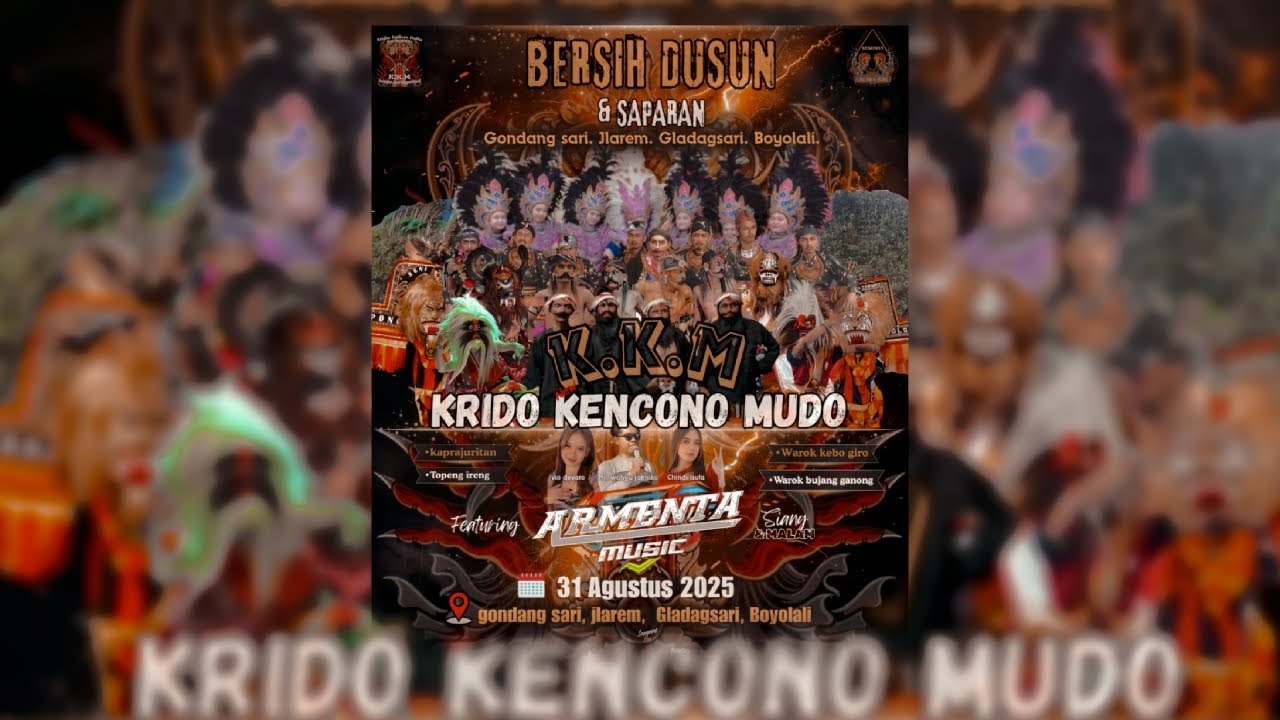 LIVE MALAM KRIDHO KENCONO MUDO GONDANGSARI JLAREM GLADAGSARI BOYOLALI