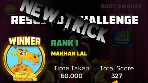 Guns & bottles gameplay|| hack trick to score every time 300+