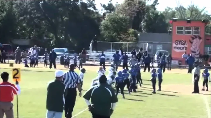 6 yr old football player(Julian Tillman)