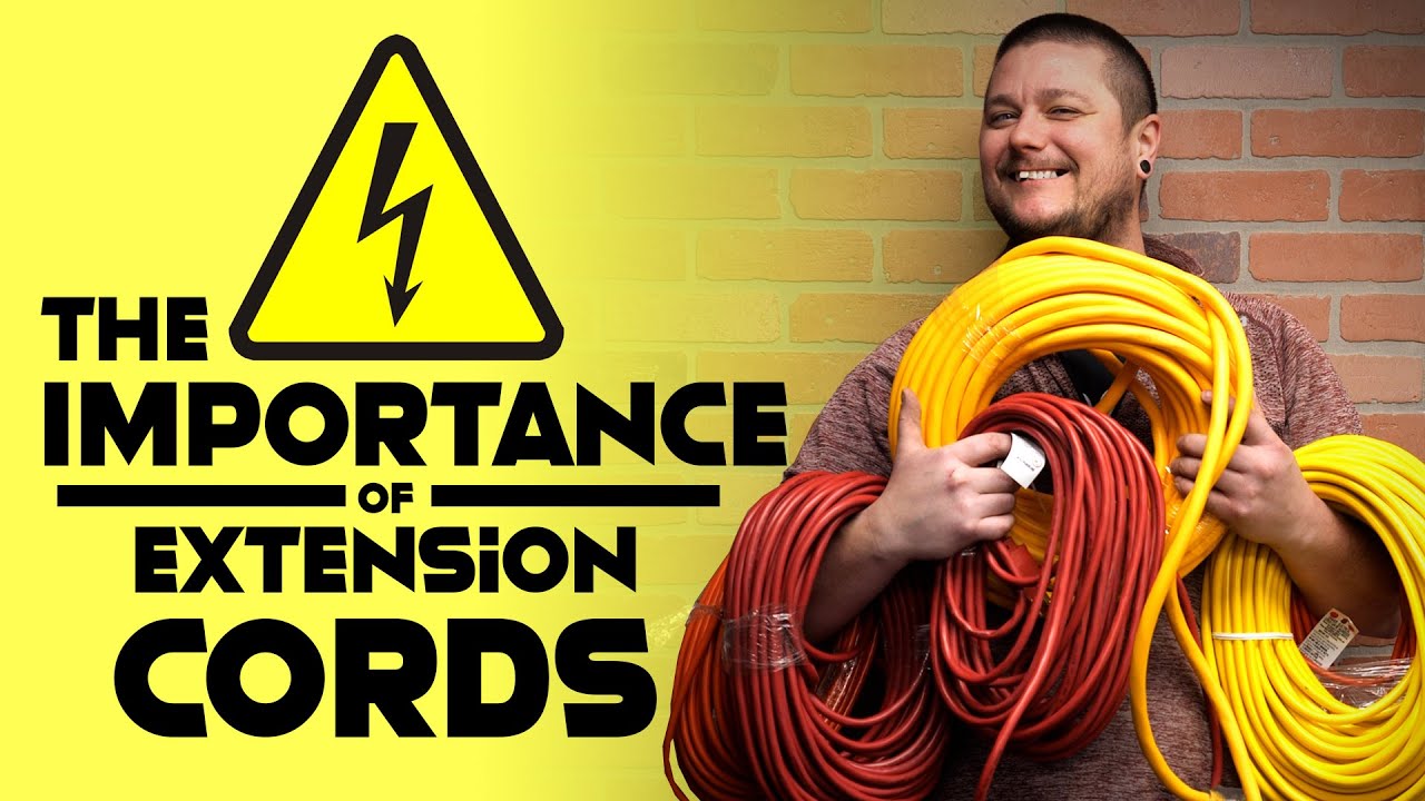 Amps, Gauges & Length The Importance of Extension Cords YouTube