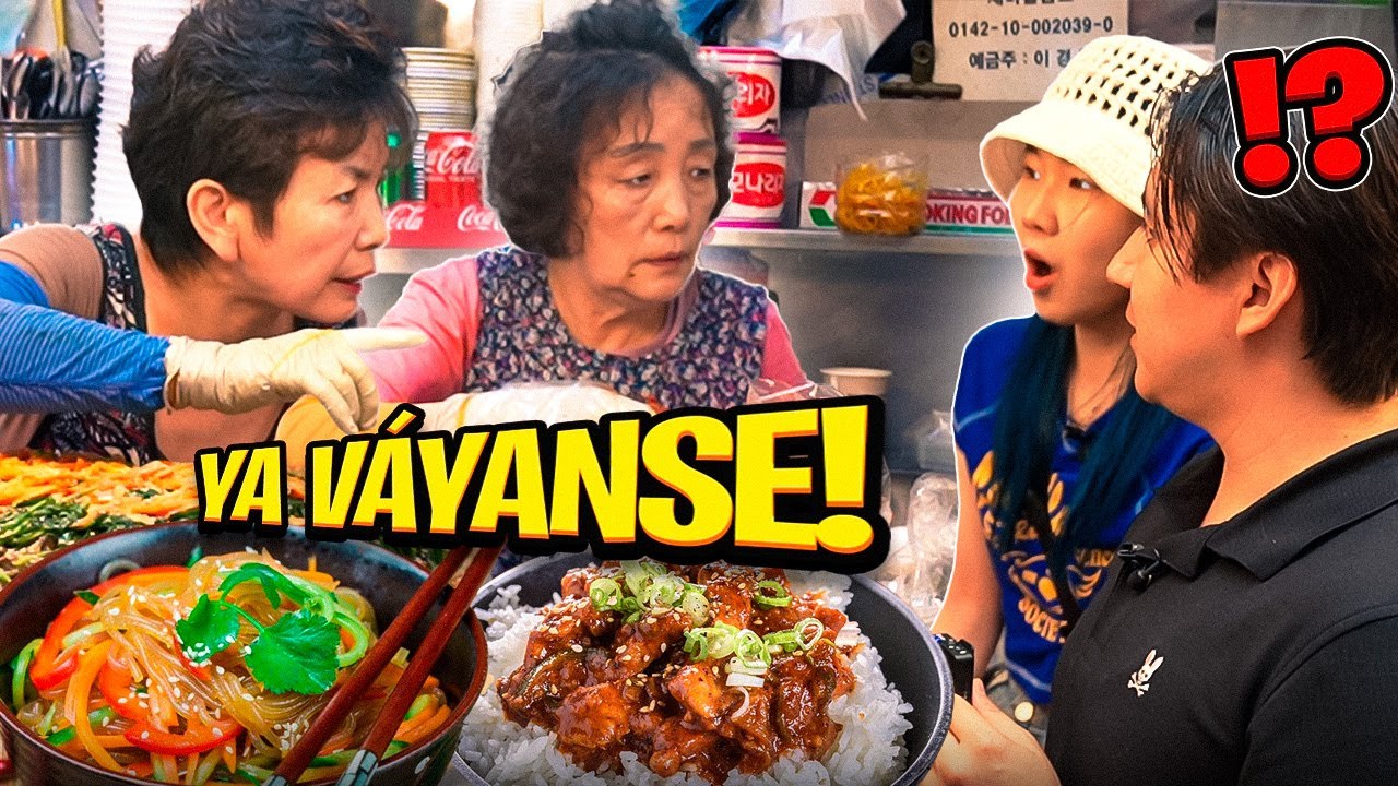 24Hrs a hablando ESPAÑOL en COREA nos CORRIERON del lugar…😢