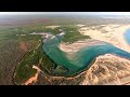 Beautiful flight in 4 seater plane up coast of Western Australia.