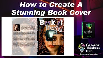 How to Create A Stunning Book Cover | CorelDraw tutorials | Creative Thinkers Hub | Huzefa Tapia