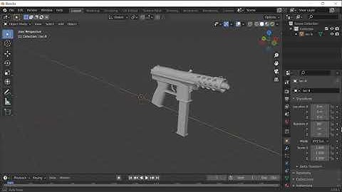 Blender Tec-9