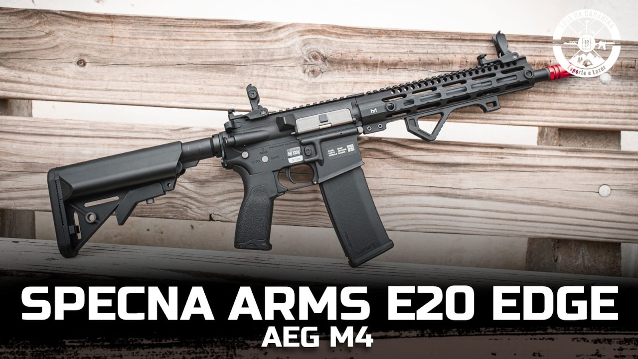 Specna Arms M4 SA-E20 Edge (E-Series) - Rifle Elétrico de Airsoft