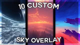 Top 3 Best Sky overlays for Minecraft PVP | FPS BOOST PACKS | (1.21 )