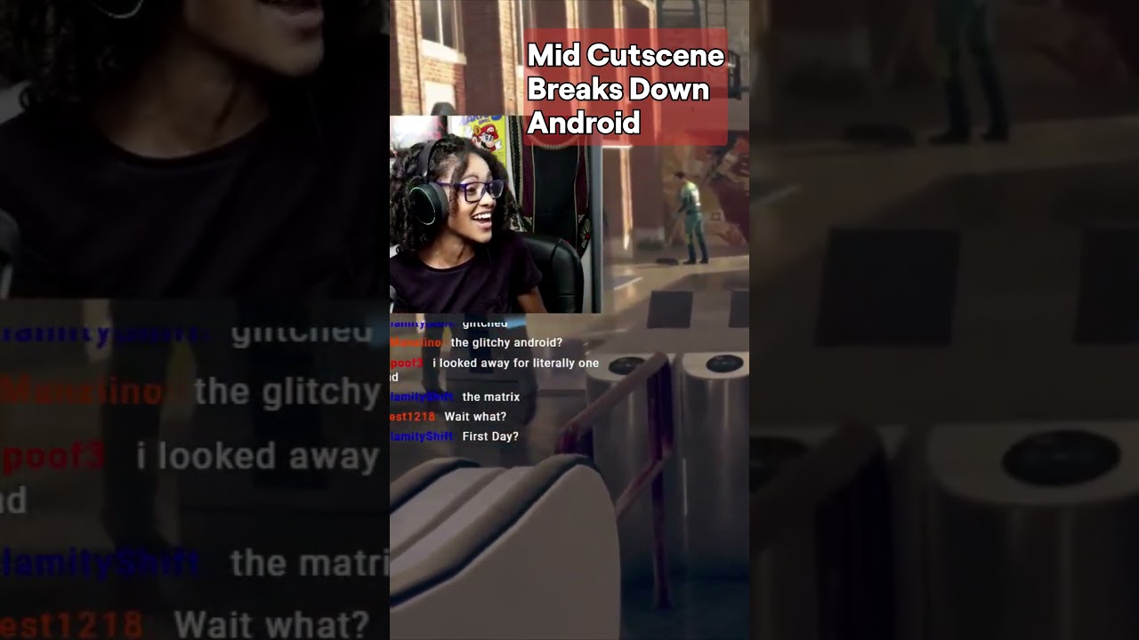Android breaks mid cutscene (Detroit: Become Human) 