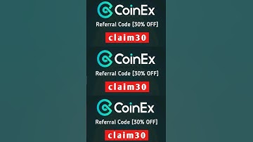 Coinex Referral Code: Enjoy Massive 30% Discount on Trading Fee 🔥