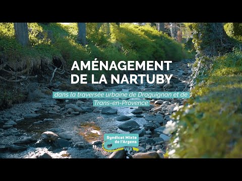 Travaux d'aménagement de la Nartuby