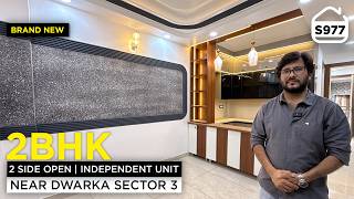 Brand New Super Ventilated 2BHK Flat for Sale near Dwarka Sector 3 | BRS SHOW S977