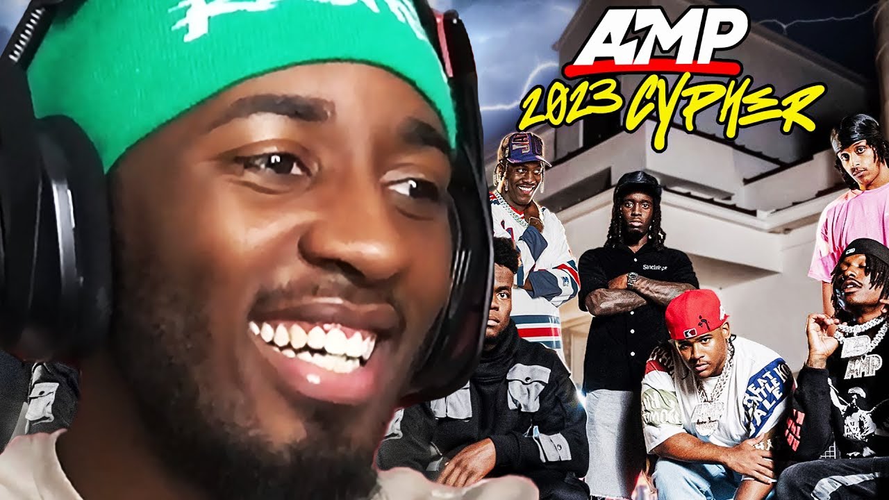 Devonte Cenat Reacts To AMP FRESHMAN CYPHER 2023 ! - YouTube