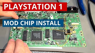 Playstation One - PS1 - Mod chip installation that went wrong