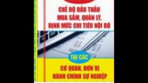 Hướng dẫn công tác mua sắm thường xuyên hiện nay