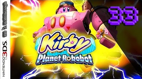 Kirby: Planet Robobot - 100% Walkthrough Part 33 - Level 5 - 6 (All Code Cubes, Story Mode, English)