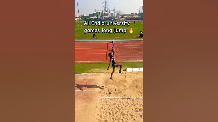 All India university games long jump 🔥#longjump