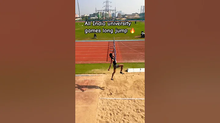 All India university games long jump 🔥#longjump