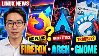 Linux News Firefox has big plans, Arch under attack & GNOME Foundation troubles