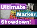 Comparing ALL my Alcohol Markers!!! Let's  See What's Good!
