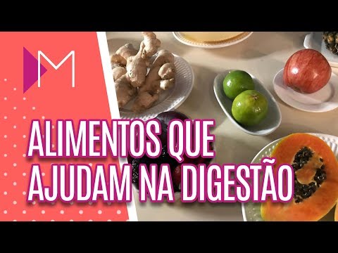 Vídeo: Quais Alimentos Ajudam A Digestão