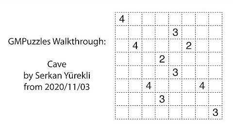 GMPuzzles - 2020/11/03 - Cave by Serkan Yürekli