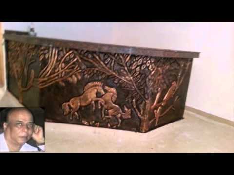 نحت على الاسمنت من اعمالى