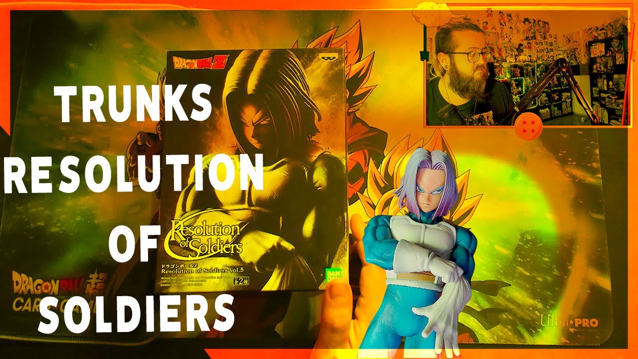 Trunks Banpresto Resolution of Soldiers 🐉 Unboxing y review