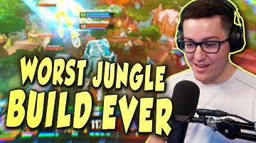 SAYS HES DIAMOND SKILL LEVEL BUT THEN GOES THE WORST BUILD EVER