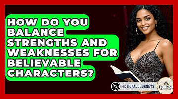 How Do You Balance Strengths And Weaknesses For Believable Characters? - Fictional Journeys