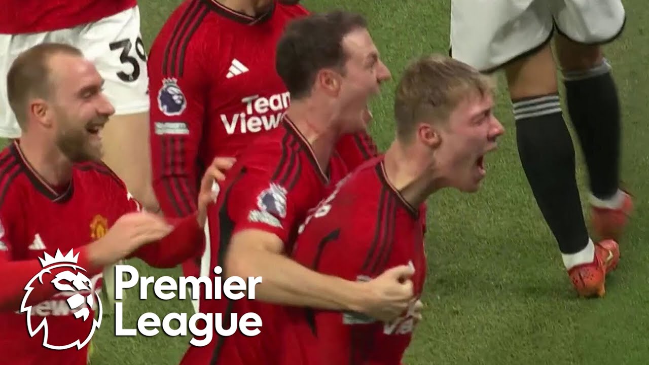 Rasmus Hojlund stuns Aston Villa to give Manchester United 3-2