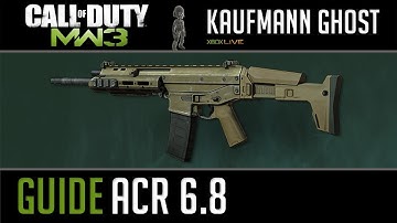 Call of Duty Modern Warfare 3 - Guide ACR 6.8