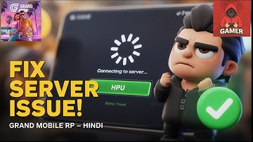 How to solve "Connecting to server" problem in Grand Mobile RP (Hindi) #grandrp 