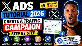 How to Launch a Traffic Ad Campaign Using X Ads screenshot 5