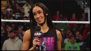 AJ Lee Challenges Becky Lynch for the IC Championship | RAW Feb 9, 2026