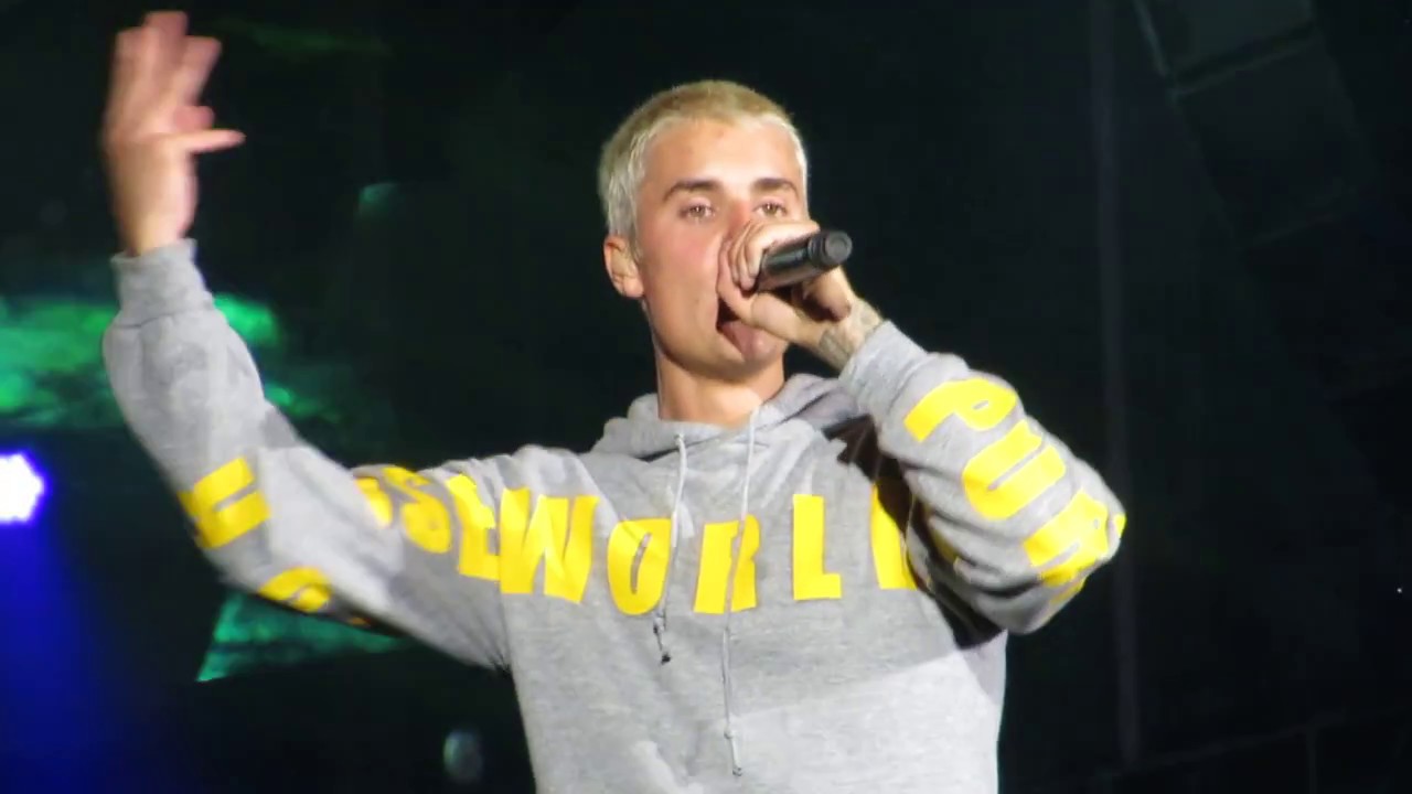 Let me Love you Justin bieber Melbourne 2017