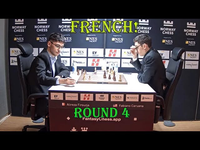 Norway Chess 3: Firouzja se recupera e bate Caruana
