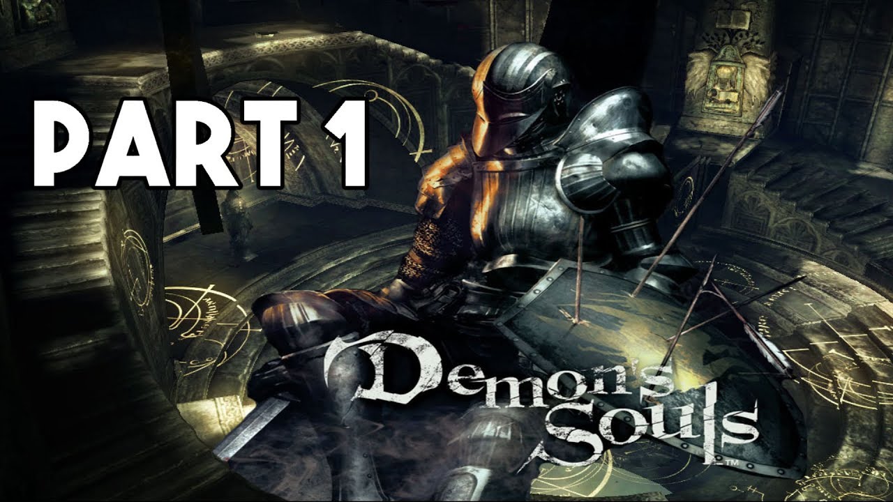 Let's Play Demon's Souls Mage Gameplay Part 1 Tutorial (PS3 HD
