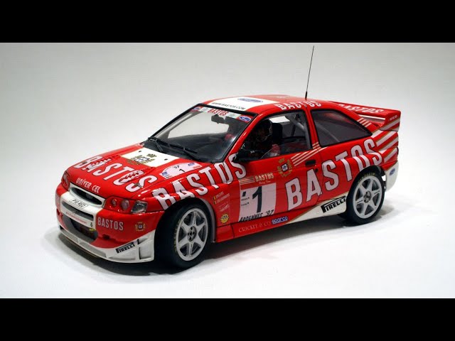 Building and converting the 1:24 Tamiya Ford Escort WRC - YouTube