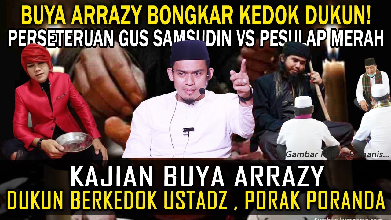 Pesulap Merah VS Gus Samsudin, Buya Arrazy Bongkar Kedok Dukun!