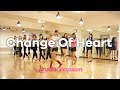 Change Of Heart Line Dance (Phrased High Beginner) Kang Hyo Choi  Demo