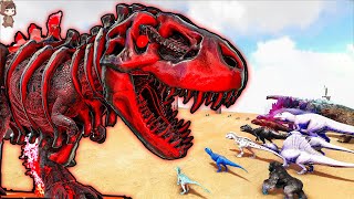 Wandering Tyrant Rex VS Mod Dinosaurs | ARK Mod Battle Ep.391