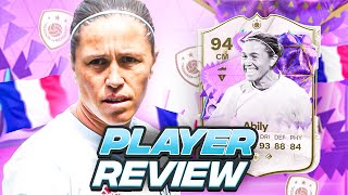 5⭐4⭐ 94 FUT BIRTHDAY ICON ABILY PLAYER REVIEW | FC 24 Ultimate Team