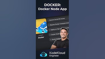 Launching a Dockerized Node App | Docker Tutorial | Docker Series #18