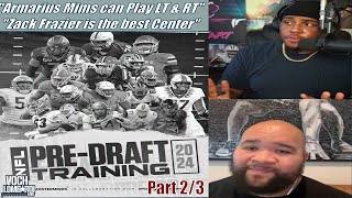 Duke Manyweather breaks down O linemen in the 2024 NFL draft | Voch Lombardi Live